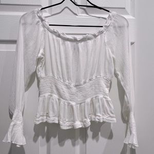 White blouse,size small.